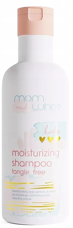 Szampon nawilżający dla dzieci - Mom And Who KIds Moisturizing Shampoo Tangle Free — Zdjęcie N1