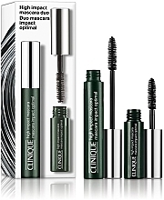 Zestaw - Clinique High Impact Mascara Duo Set (mascara/7ml + mascara/3.5ml) — Zdjęcie N1