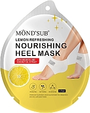 Kup Odżywcza maska do stóp - Mond'Sub Lemon Refreshing Nourishing Heel Mask