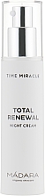 Krem do twarzy na noc - Madara Cosmetics Time Miracle Total Renewal  — Zdjęcie N2