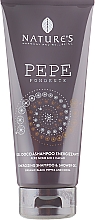 Energetyzujący żel i szampon 2 w 1 - Nature's Dark Pepper Shampoo & Shower Gel — Zdjęcie N2