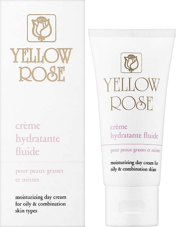 Nawilżający fluid do twarzy na dzień - Yellow Rose Creme Hydratante Fluide — Zdjęcie N2