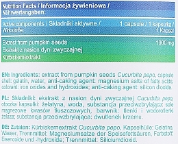 Suplement diety Nasiona dyni - Allnutrition Adapto Pumpkin Seed — Zdjęcie N3