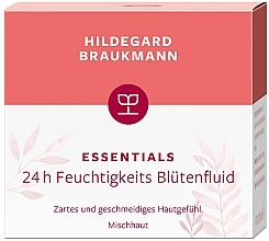 Nawilżający fluid do twarzy - Hildegard Braukmann Essentials 24H Moisturising Blossom Fluid — Zdjęcie N2