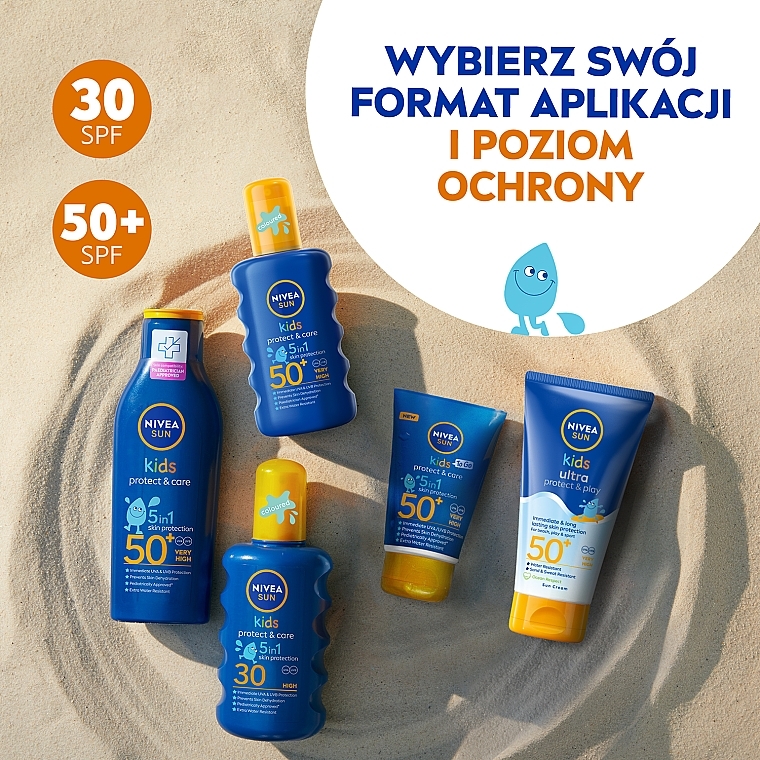 Balsam ochronny na słońce dla dzieci KIDS SPF 50+ - NIVEA SUN POCKET SIZE — Zdjęcie N7