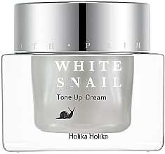 Przeciwstarzeniowy krem wybielający - Holika Holika Prime Youth White Snail Tone Up Cream — Zdjęcie N1