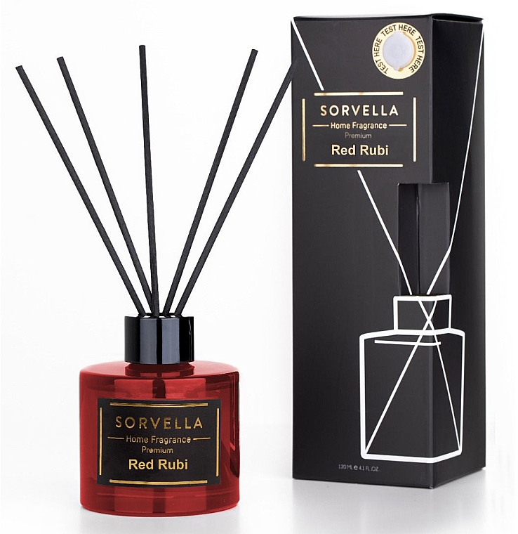Dyfuzor zapachowy - Sorvella Perfume Home Fragrance Red Rubi — Zdjęcie N1