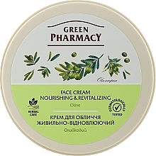 Kup Odżywczo-regenerujący oliwkowy krem do twarzy - Green Pharmacy