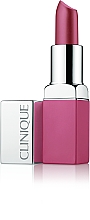 Matowa szminka do ust z bazą - Clinique Pop Matte Lip Colour Primer — Zdjęcie N1
