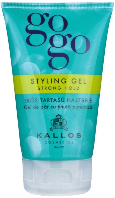 Mocny i trwały żel do włosów - Kallos Cosmetics Gogo Styling Gel Strong Hold