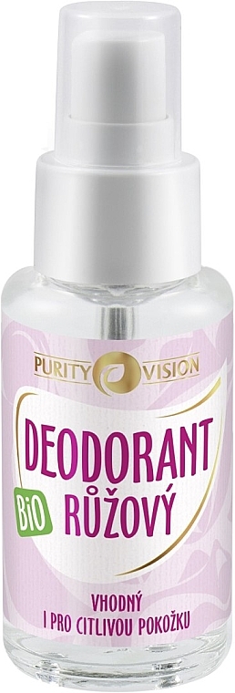 Naturalny dezodorant w sprayu z różą damasceńską - Purity Vision Bio Deodorant — Zdjęcie N1