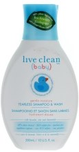 Kup Szampon do włosów i ciała dla dzieci Bez łez - Live Clean Baby Shampoo Wash