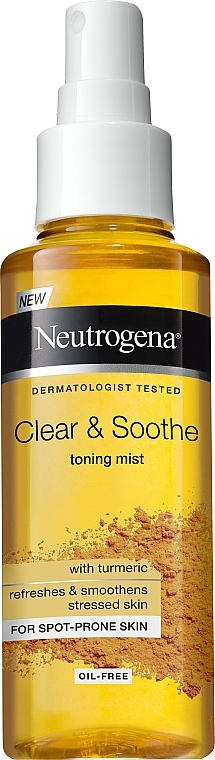 Odświeżająca mgiełka do twarzy - Neutrogena Clear & Soothe Toning Mist — Zdjęcie N1