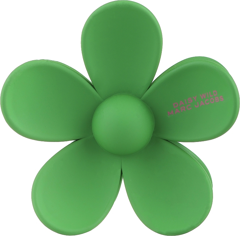 PREZENT! Klamra do włosów Kwiat, zielona - Marc Jacobs Daisy Wild — Zdjęcie N1