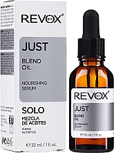 Nawilżające serum olejowe - Revox Just Blend Oil Nourishing Serum — Zdjęcie N2