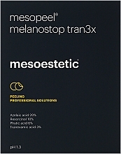 Kup Peeling łączony Melanostop - Mesoestetic Mesopeel Melanostop Tran3x