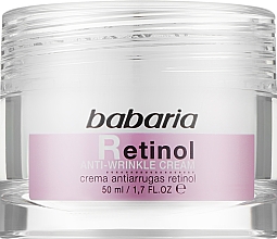 Kup Przeciwzmarszczkowy krem do twarzy z retinolem - Babaria Retinol Anti-Wrinkle Cream