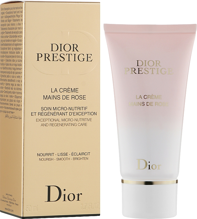 Nawilżający krem do rąk - Dior Prestige La Cream Mains De Ros — Zdjęcie N2