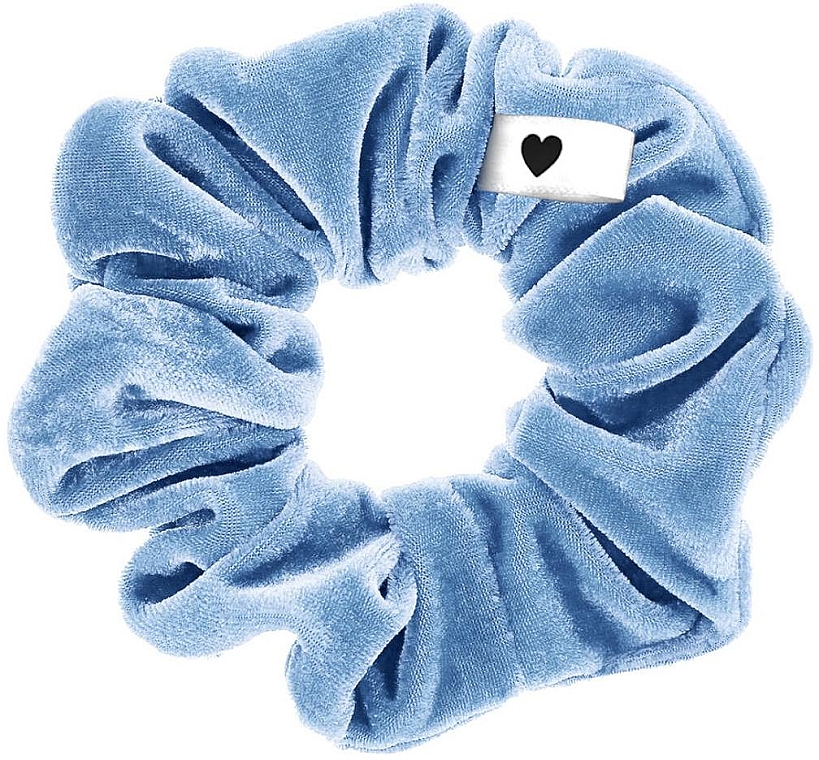 Gumka do włosów, seychelles blue, 1 szt. - Bellody Original Scrunchie — Zdjęcie N1