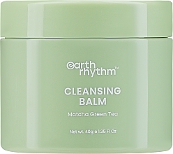 Antybakteryjny balsam do mycia twarzy Matcha i zielona herbata - Earth Rhythm Matcha Green Tea Cleansing Balm — Zdjęcie N2