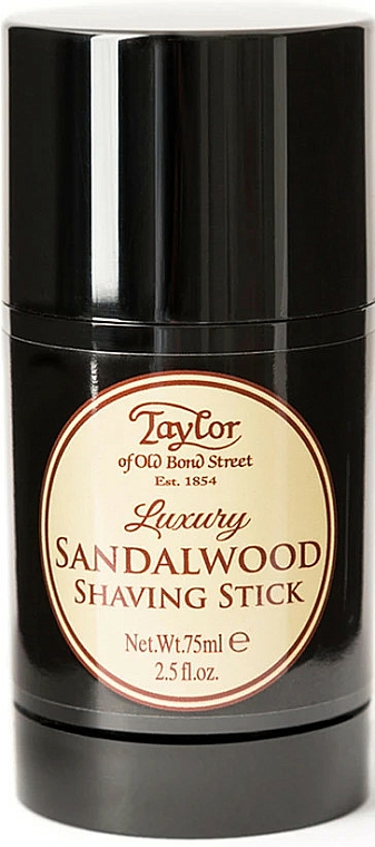 Sztyft do golenia Drzewo sandałowe - Taylor Of Old Bond Street Sandalwood Shaving Stick — Zdjęcie N1