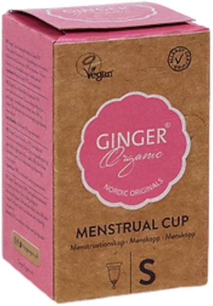 Kubeczek menstruacyjny, rozmiar S - Ginger Organic Menstrual Cup  — Zdjęcie N1