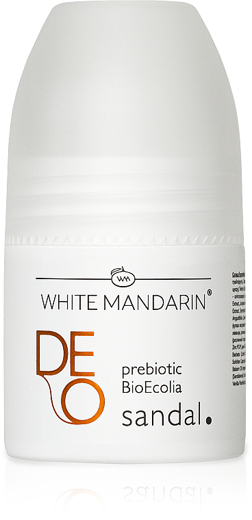 Naturalny dezodorant w kulce - White Mandarin DEO Sandal — Zdjęcie N1