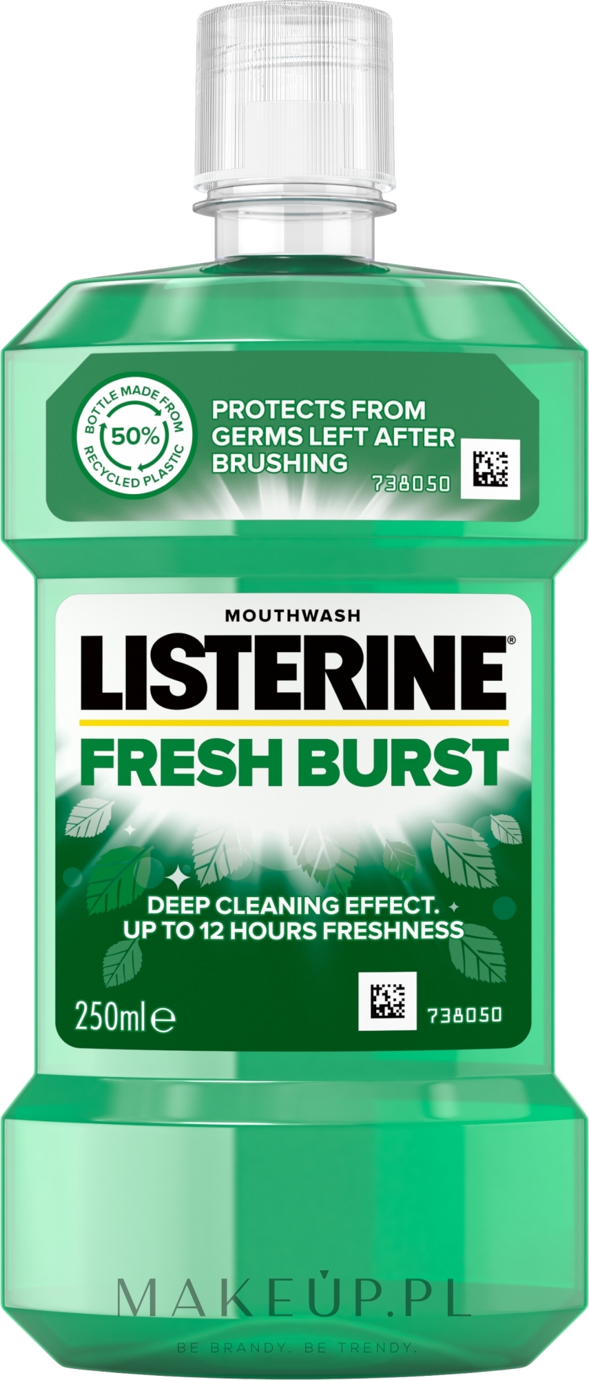 Płyn do płukania jamy ustnej Silne zęby, zdrowe dziąsła - Listerine Fresh Burst Mouthwash — Zdjęcie 250 ml