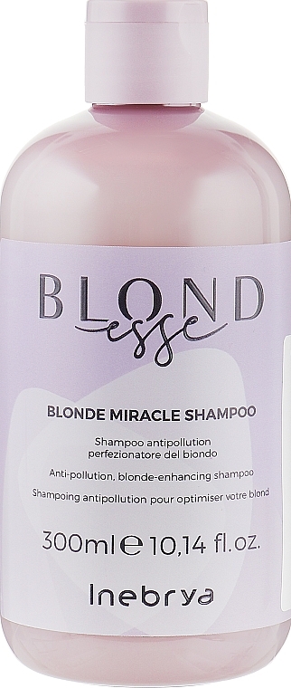 Szampon do włosów blond - Inebrya Blondesse Blonde Miracle Shampoo — Zdjęcie N1