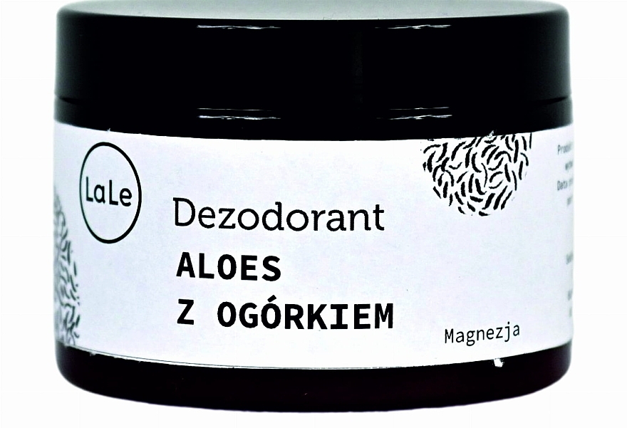 Dezodorant w kremie z aloesem i ogórkiem - La-Le Cream Deodorant — Zdjęcie N1