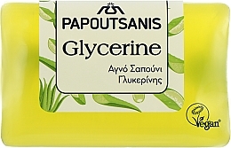 Mydło glicerynowe o zapachu toniku aloesowego - Papoutsanis Glycerine Soap — Zdjęcie N1