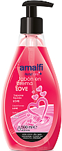 Kremowe mydło do rąk Love - Amalfi Cream Soap Hand — Zdjęcie N1