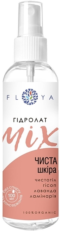 Hydrolat-mix Czysta Skóra - Floya — Zdjęcie N1