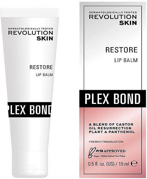 Balsam do ust - Revolution Skincare Plex Bond Restore Lip Balm