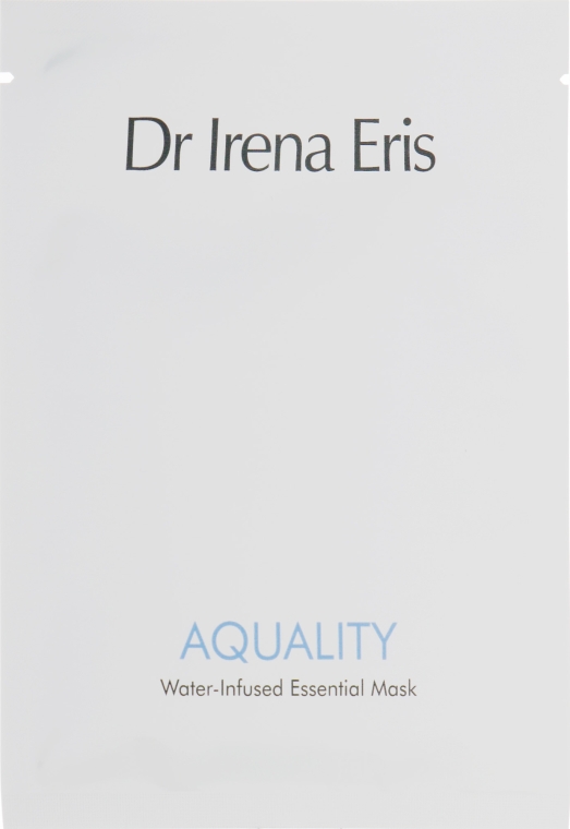 Nawilżająca maska do twarzy - Dr Irena Eris Aquality Water-Infused Essential Mask — Zdjęcie N2