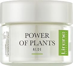Krem do twarzy z aloesem - Lirene Power Of Plants Aloes Cream — Zdjęcie N1