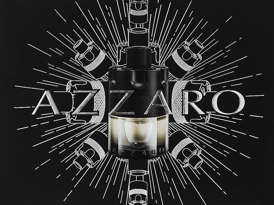 Azzaro The Most Wanted Intense - Zestaw (edt/100ml + edt/2 x 10ml) — Zdjęcie N1