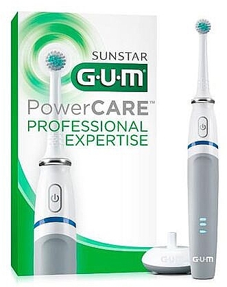 Elektryczna szczoteczka do zębów - G.U.M PowerCARE Rechargeable Toothbrush — Zdjęcie N1