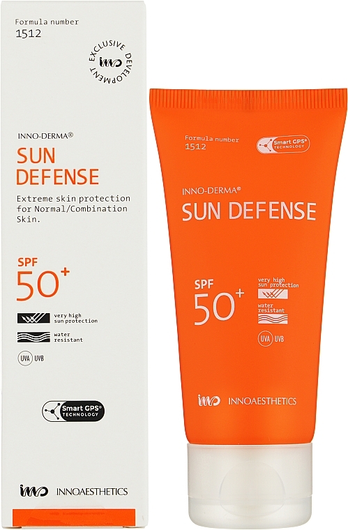 Ochrona przeciwsłoneczna SPF 50 - Innoaesthetics Inno-Derma Sunblock UVP 50+ — Zdjęcie N1