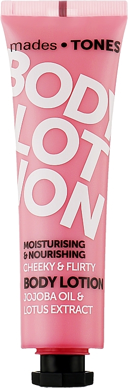 Nawilżający balsam do ciała Odważna zalotność - Tones Cheeky & Flirty Body Lotion Tube — Zdjęcie N1