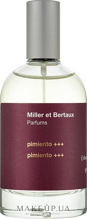 Miller et Bertaux Pimiento +++ - Woda perfumowana — Zdjęcie N1