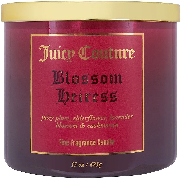 Świeca zapachowa - Juicy Couture Blossom Heiress Fine Fragrance Candle — Zdjęcie N1