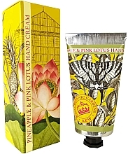 Kup Krem do rąk Ananas i różowy lotos - The English Soap Company Pineapple and Pink Lotus Hand Cream