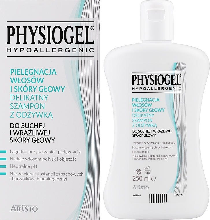 Szampon i odżywka 2w1 - Physiogel Hypoallergenic Scalp Care Gentle Shampoo With Conditioner — Zdjęcie N2