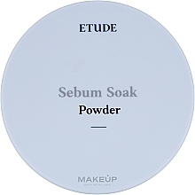 Matujący sypki puder do twarzy - Etude House Sebum Soak Powder — Zdjęcie N2