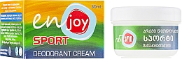 Dezodorant w kremie - Enjoy & Joy Sport Deodorant Cream — Zdjęcie N1