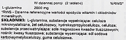 Suplement diety L-glutamina, 1000 mg - Jarrow Formulas L-Glutamine 1000mg — Zdjęcie N3