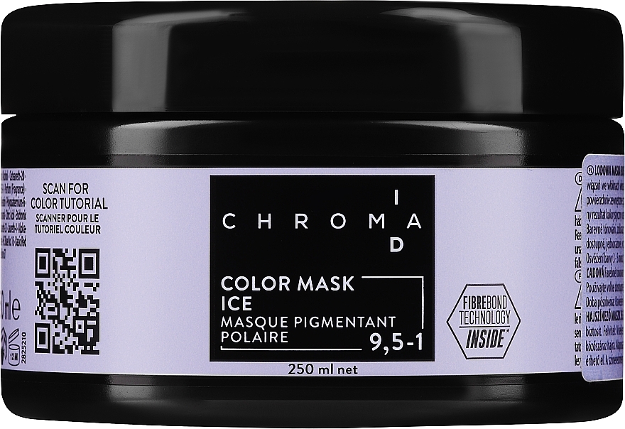 Koloryzująca maska do włosów, 250 ml - Schwarzkopf Professional Chroma ID Bonding Color Mask — Zdjęcie N1