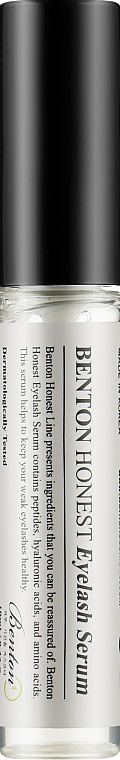 Serum przeciw wypadaniu rzęs - Benton Honest Eyelash Serum — Zdjęcie N1