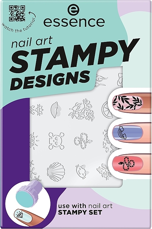 Płytki ze wzorkami do paznokci - Essence Nail Art Stampy Designs — Zdjęcie N1